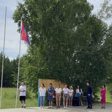 3 августа 2022 года. Открытие 3 спортивной-патриотической смены «Сильные люди»
